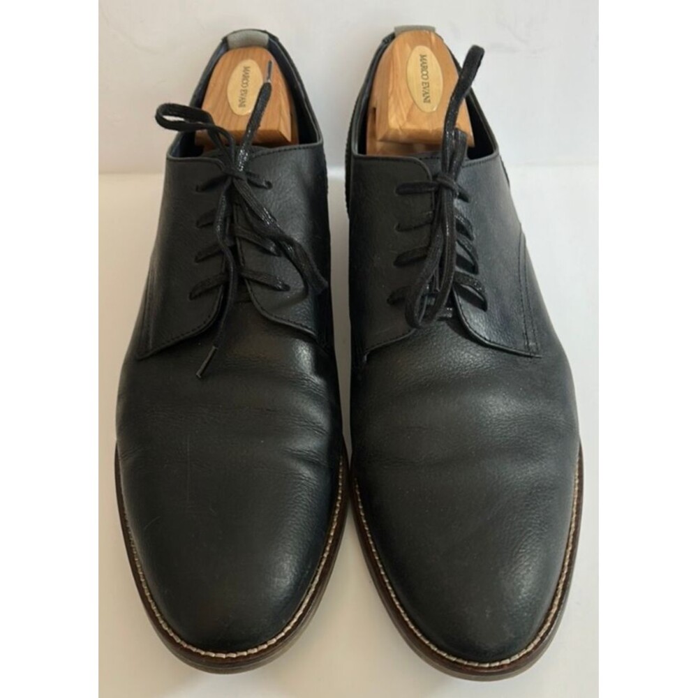 Rush By Gordon Rush Fulton Mens Black Oxfords & Lace Ups Plain Toe Shoes